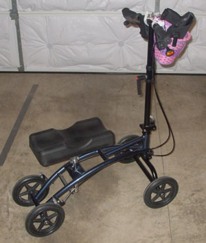 image of a scooter for inside the house