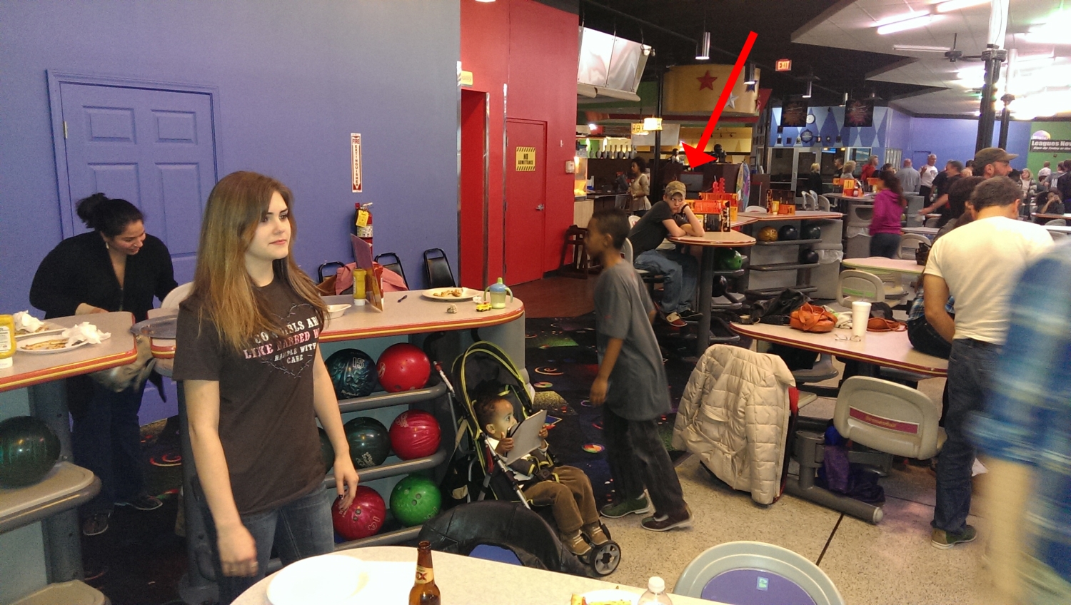 Situational Awareness Training at a bowling alley