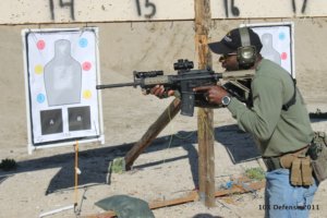 Developing gross and fine motor skills on your weak side is critical for defensive shooting.