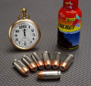 A defensive shooter's resources include time, energy, and ammunition.