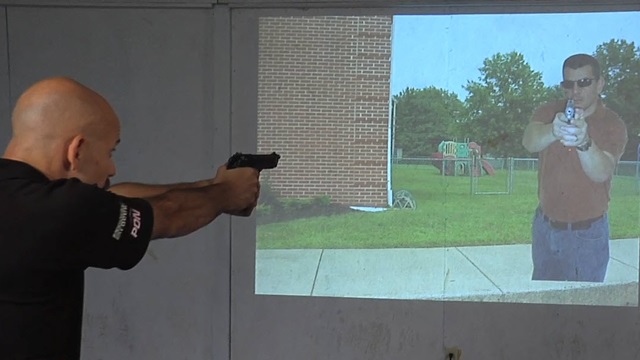 Training with a Virtual Target System