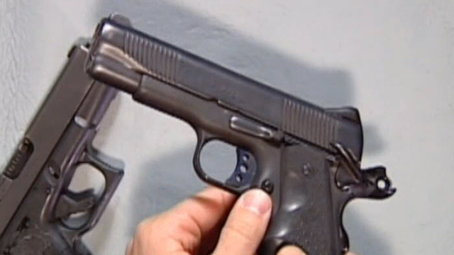 Handgun Ambidextrous Mag Release Modifications