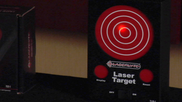 Laser Training Target Drills