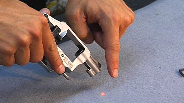 Side Mounted Laser Sight for Revolvers