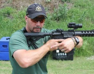 Dropping the strong-side elbow will increase the stability of the rifle and keep the elbow from banging against obstacles.