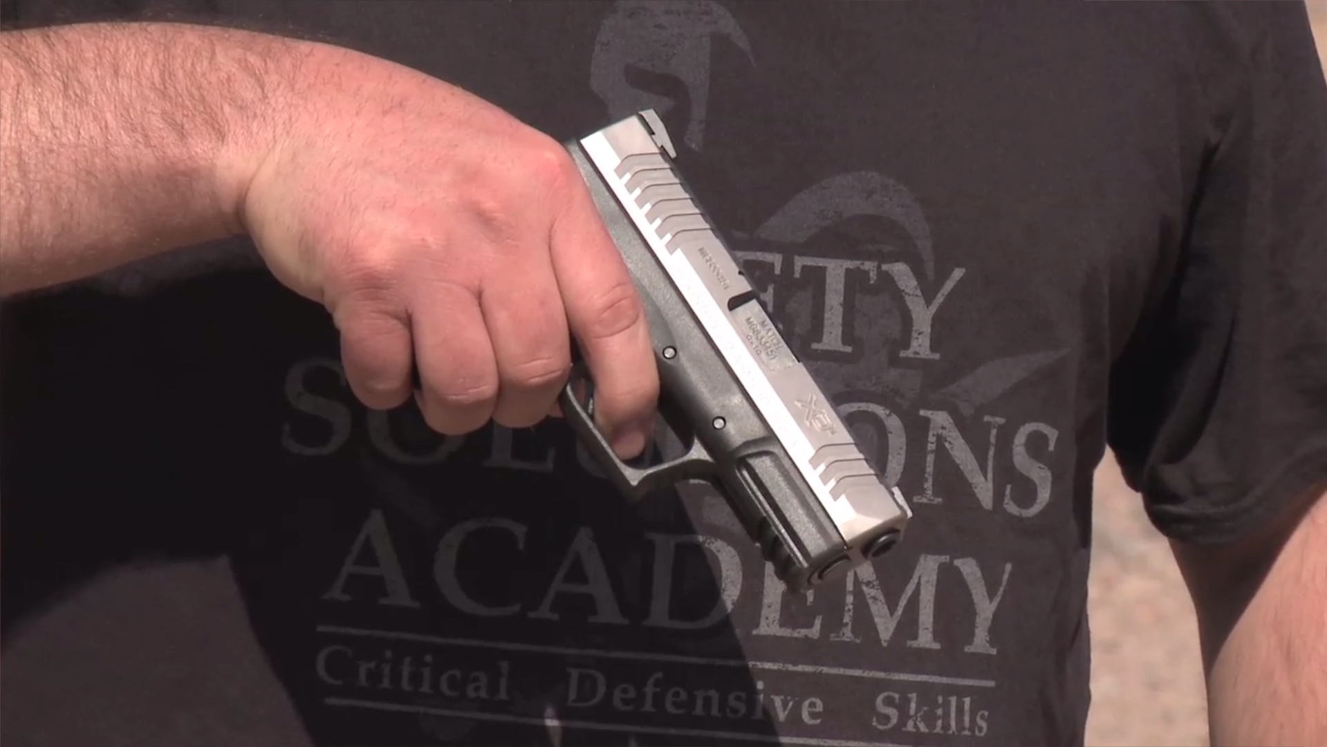 Proper Handgun Grip When Using a Defensive Handgun