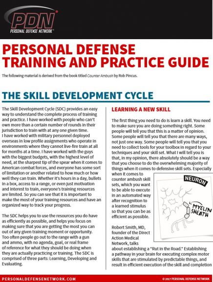 Personal defense training and practice guide