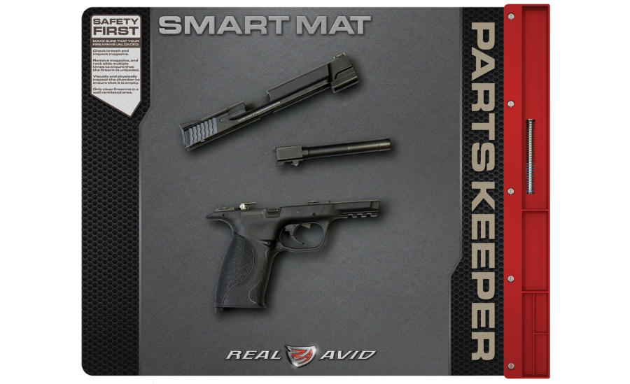 Smart mat with pistol pieces