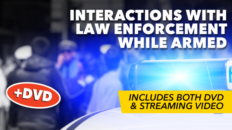 Interactions with Law Enforcement While Armed DVD Set