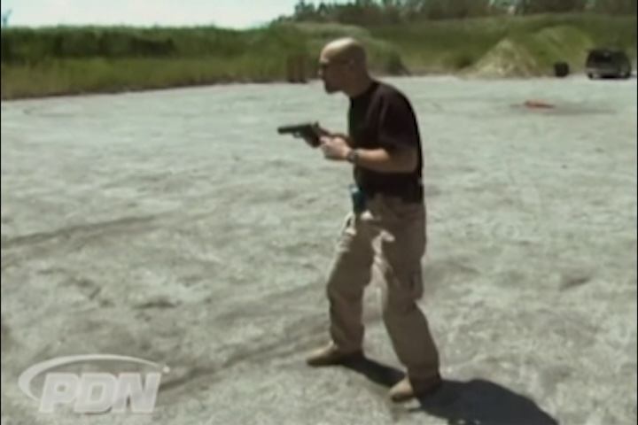 Defensive Shooting in Motion Drill