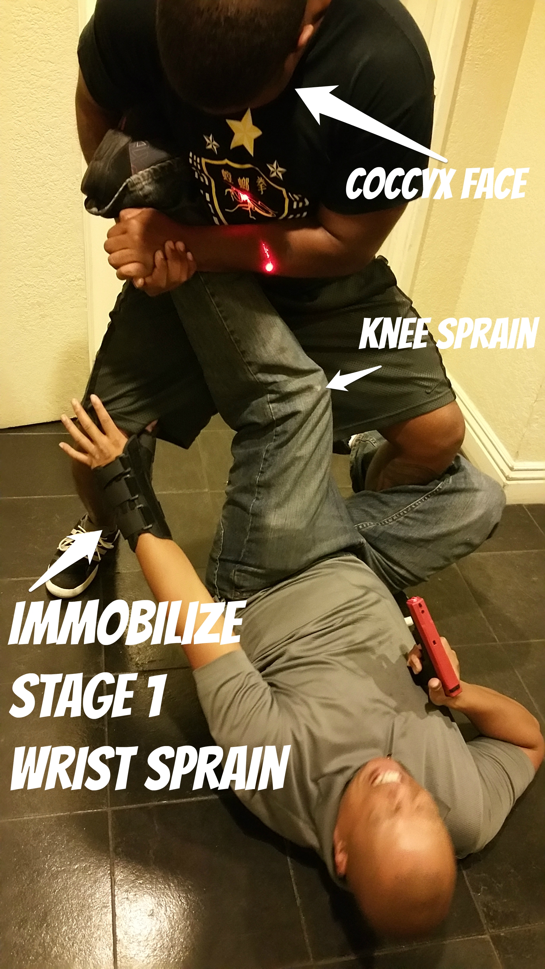 Knee sprain