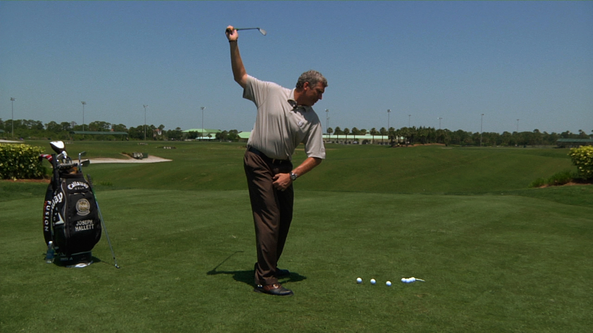 Right Arm Only Golf Swing Drill Pga