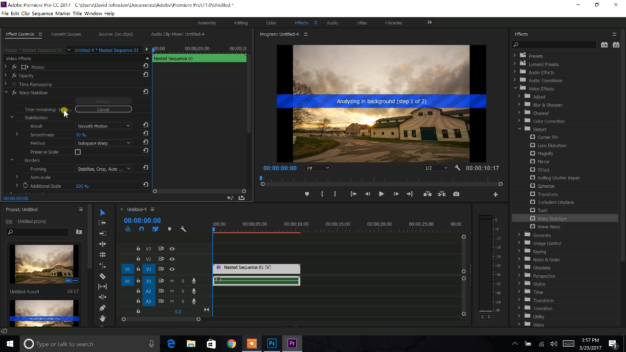 Session 3: Premiere Pro