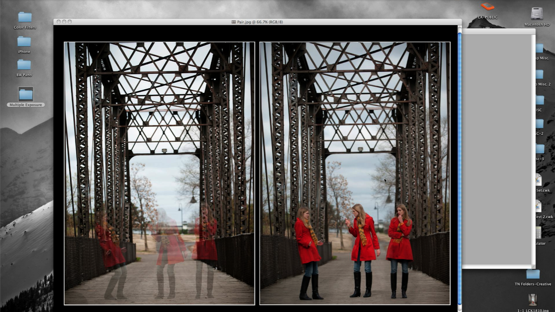 Creating Multiple Exposure Images