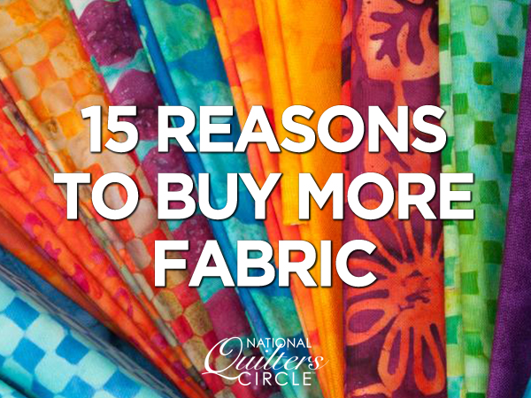 15 Reasons to Buy More Fabricarticle featured image thumbnail.