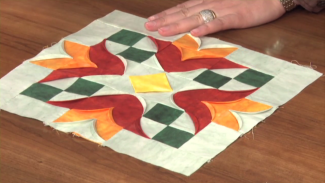 Curved Quilt Piecing