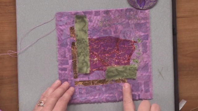 Embellished Mini Art Quilts product featured image thumbnail.