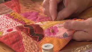 Bead Embroidery on Quilts