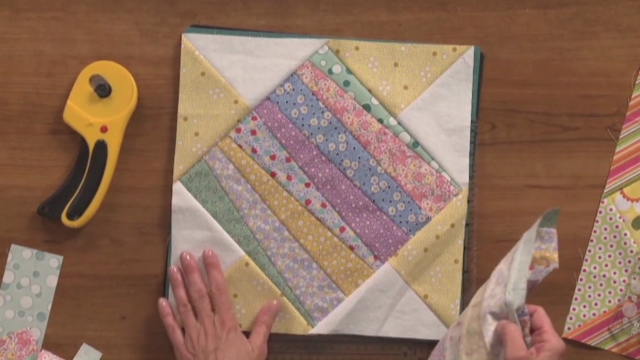 Piecing a Quilt with Strips