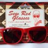 Sew Red Glasses package