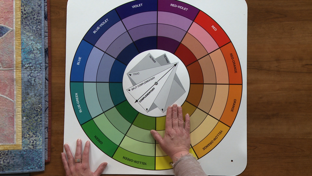 Large color wheel