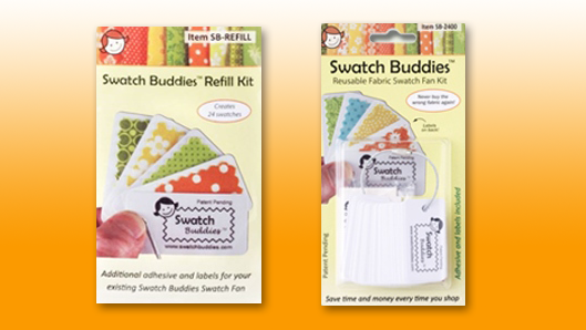 Swatch buddies and refill kit