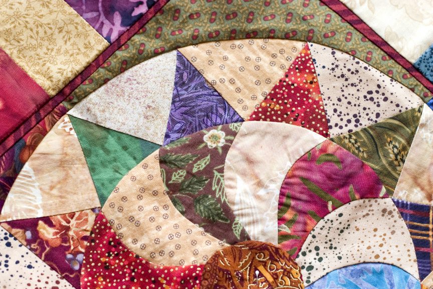 Sun quilt pattern