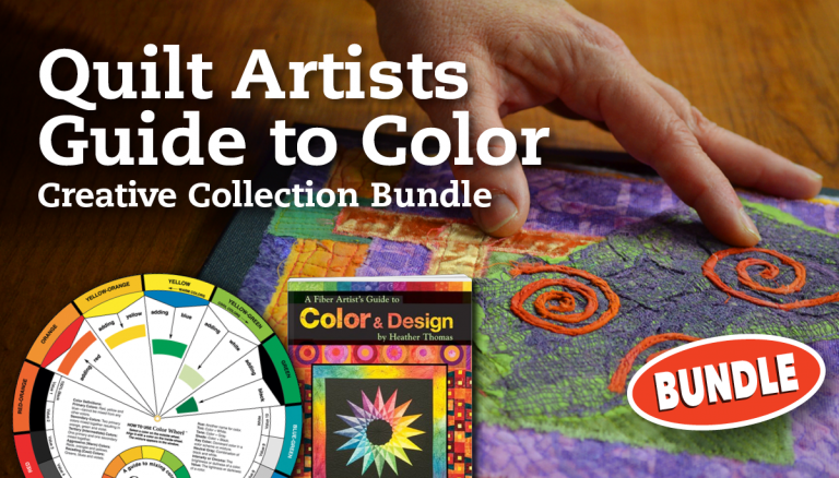 Quilt Artist Guide to Color with Color Wheel &amp; Color and Design Book