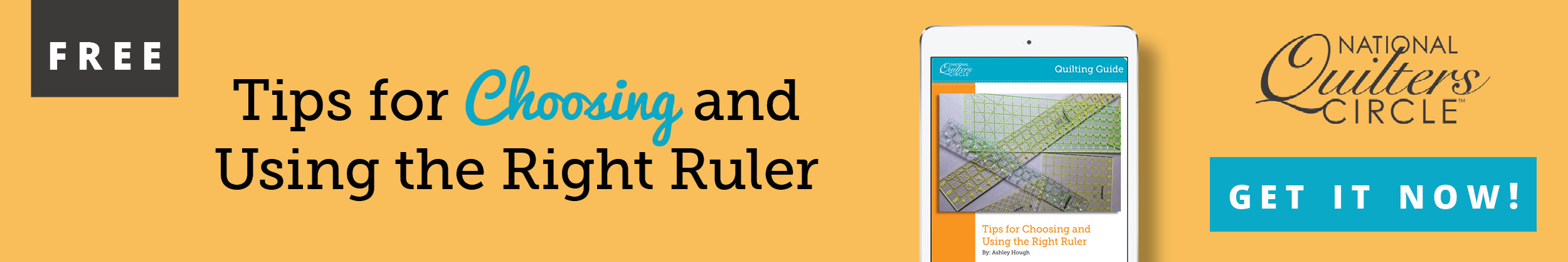 Choosing and using the right ruler banner