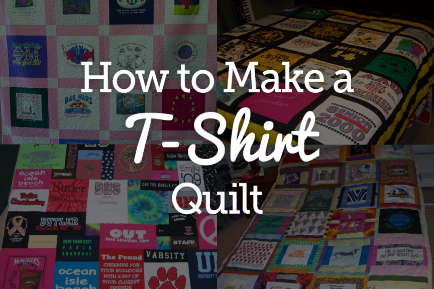 Quick And Easy T Shirt Quilt Tutorial National Quilters Circle