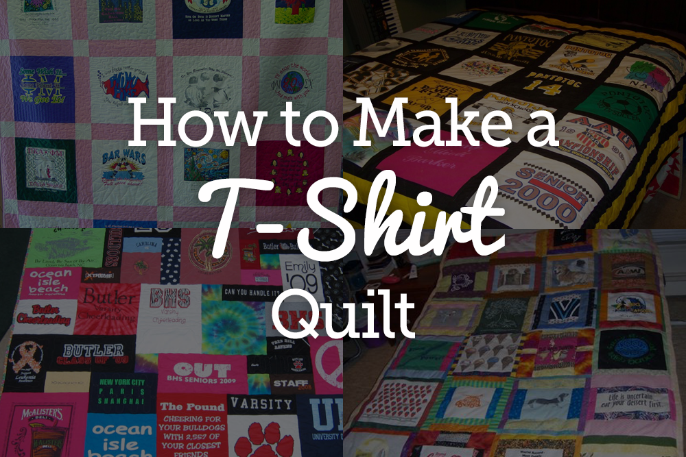 Make shirts into online blanket