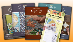 National Quilters Circle DVDs and swatch buddies