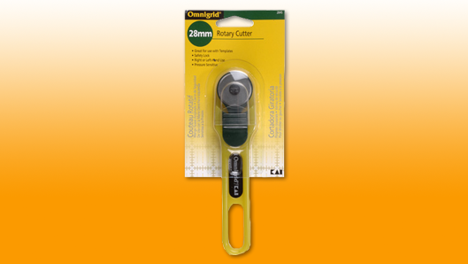 Rotary cutter in a package