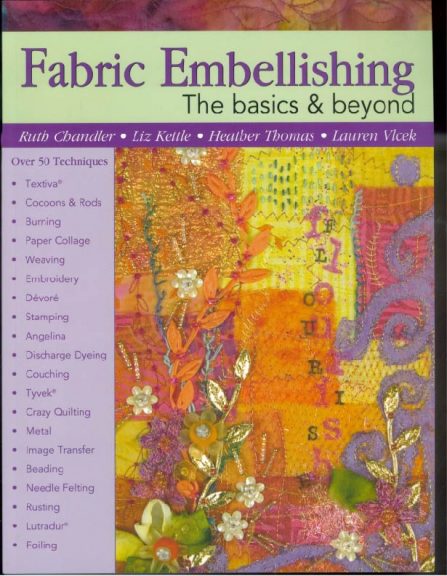 Fabric Embellishing Book