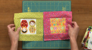 Two quilt squares