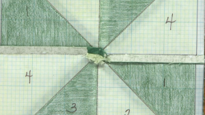 Diagram for a quilt square
