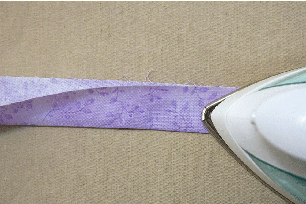 Ironing fabric strip