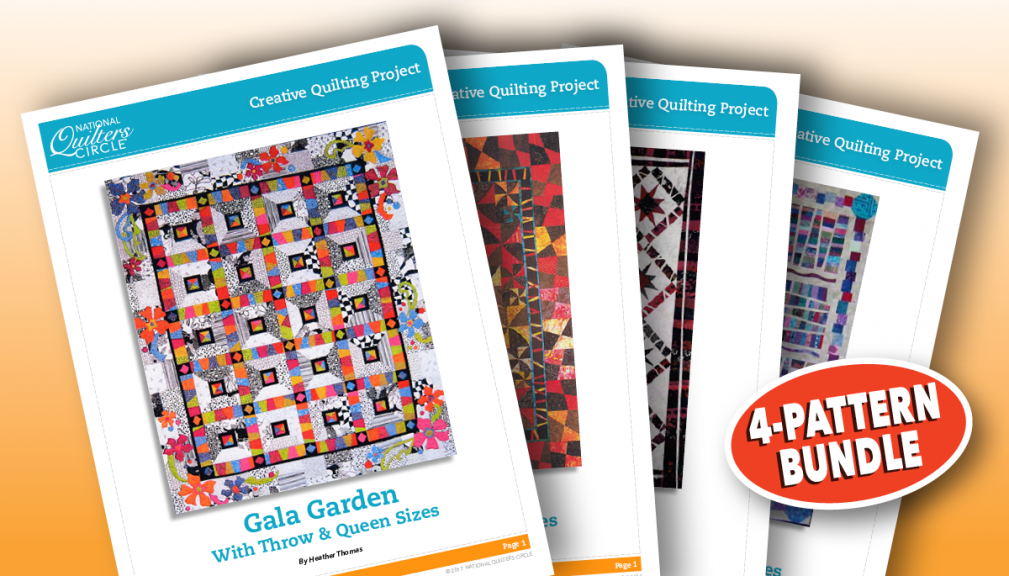 Gala Garden Creative Quilting Project