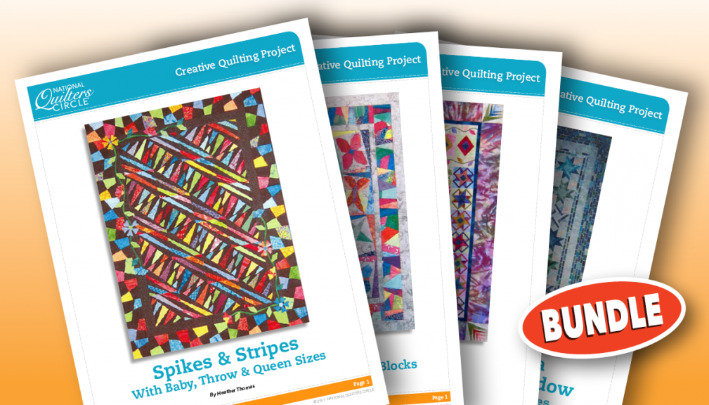 Spikes & Stripes Quilting Pattern