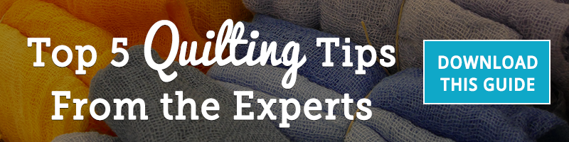 Quilting tips from experts banner
