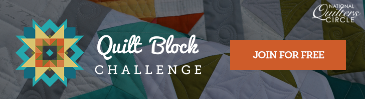 quilt block challenge banner