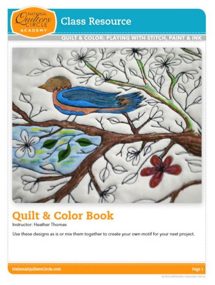 Quilt and Color Book Class Resource