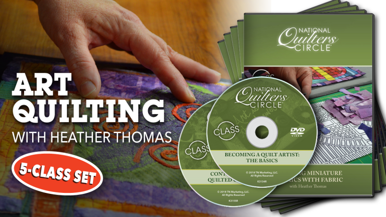 Art Quilting with Heather Thomas 5-DVD Class Set