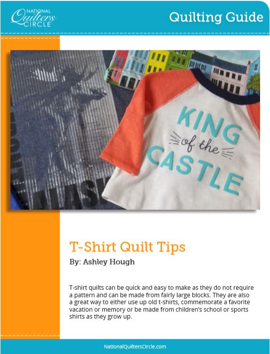 T-Shirt Quilt Tips