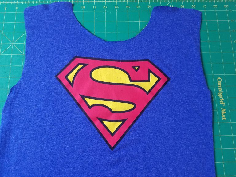 Cut Superman t-shirt