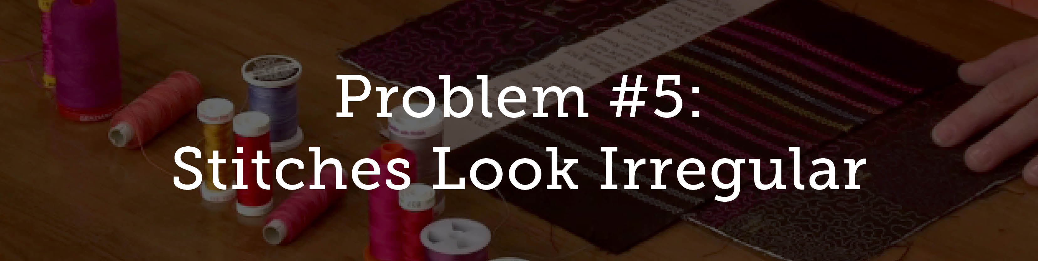 Quilting problem 5 text