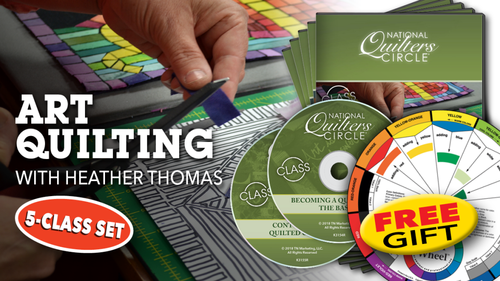 Art Quilting DVDs and a Color Wheel