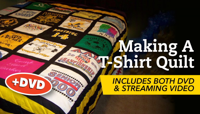 Making a T-Shirt Quilt + DVD