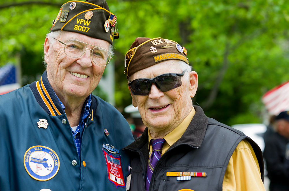 two older male veterans