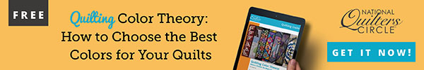 Quilting color theory banner